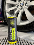 All new tyre & trim dressing