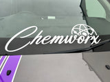 Chemworx window Decal